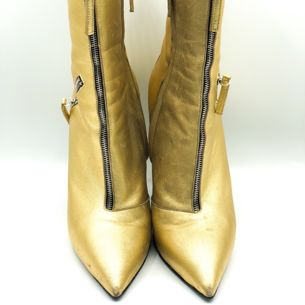 Giuseppe Zanotti Gold Boots - Picture 2 of 8